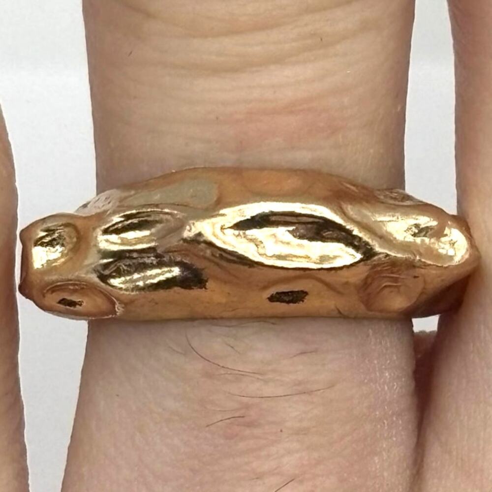 Gold Panther Ring